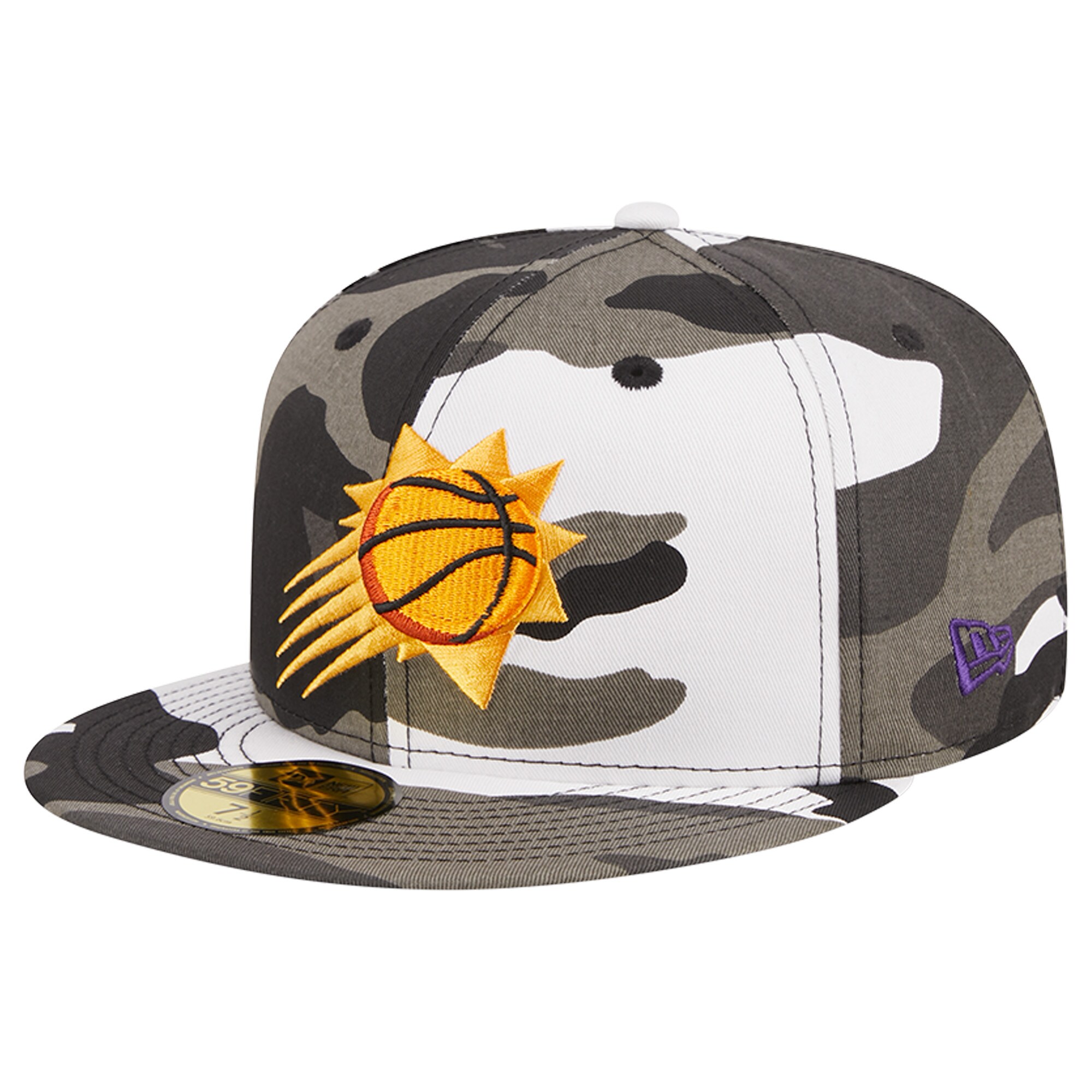 Phoenix Suns mens phoenix suns new era snow camo 59fifty fitted hat Collection | Official Suns Shop