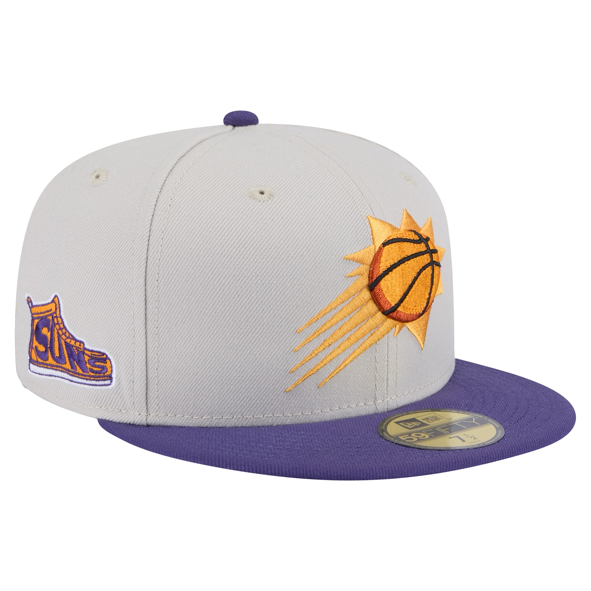 Phoenix Suns mens phoenix suns new era stone victory grove vintage sidepatch sneaker 59fifty fitted hat Collection | Official Suns Shop