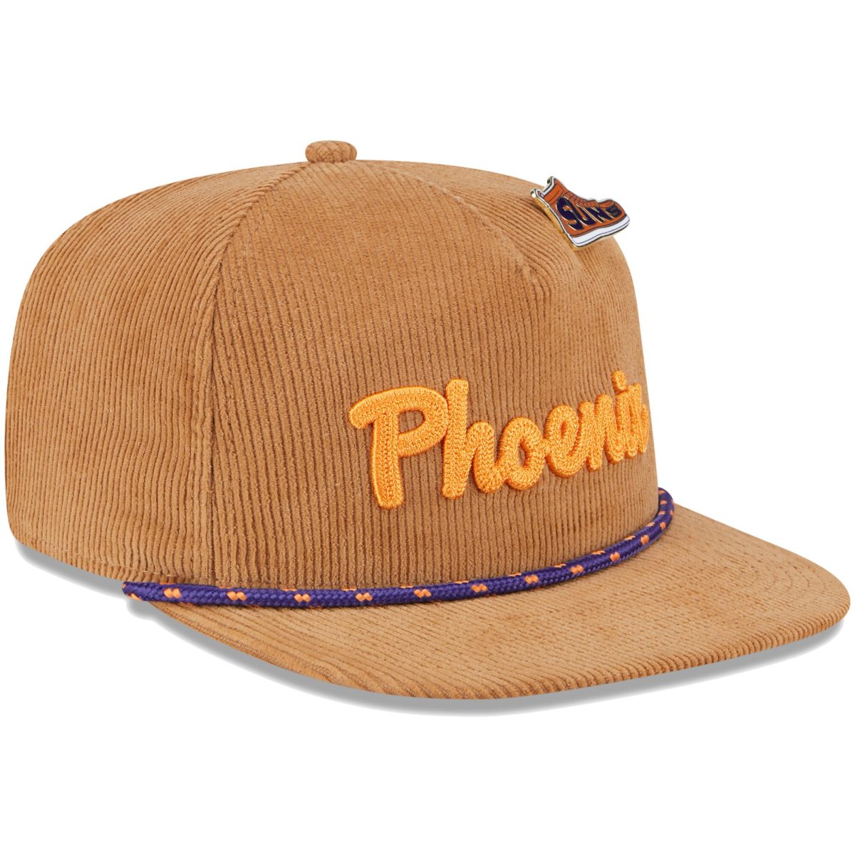 Phoenix Suns mens phoenix suns new era tan victory grove corduroy sneaker pin golfer snapback hat Collection | Official Suns Shop