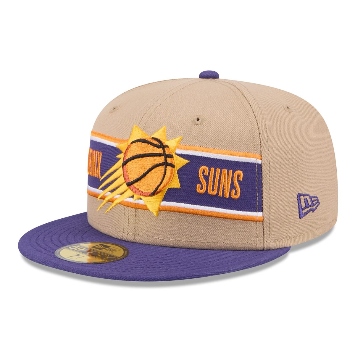 Phoenix Suns mens phoenix suns new era tanpurple 2024 nba draft 59fifty fitted hat Collection | Official Suns Shop
