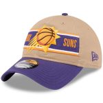 Phoenix Suns mens phoenix suns new era tanpurple 2024 nba draft 9twenty adjustable hat Collection | Official Suns Shop