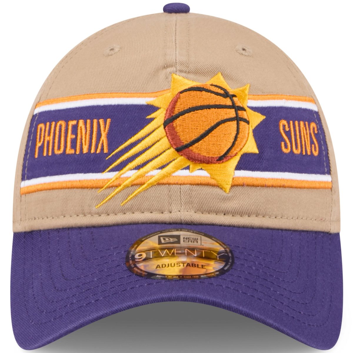 Phoenix Suns mens phoenix suns new era tanpurple 2024 nba draft 9twenty adjustable hat Collection | Official Suns Shop