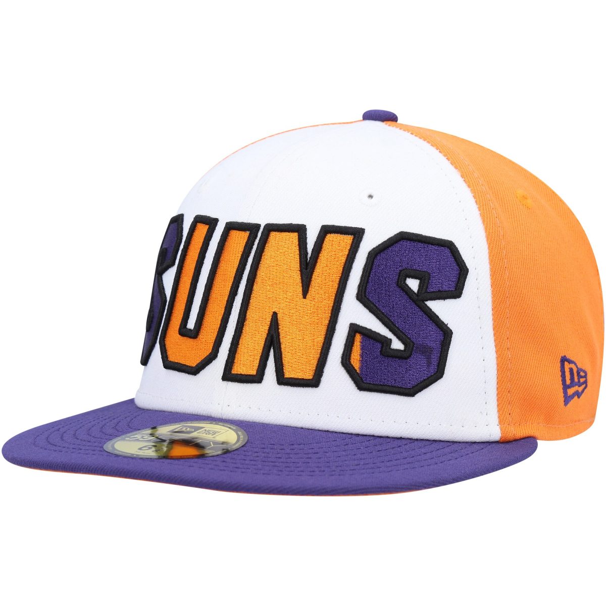 Phoenix Suns mens phoenix suns new era whitepurple back half 9fifty fitted hat Collection | Official Suns Shop