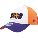 Phoenix Suns mens phoenix suns new era whitepurple back half 9twenty adjustable hat Collection | Official Suns Shop