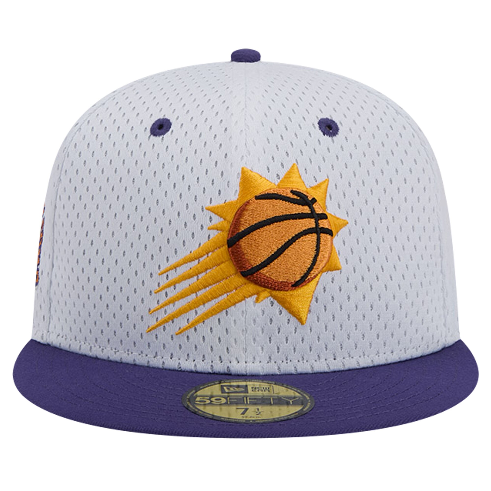 Phoenix Suns mens phoenix suns new era whitepurple throwback 2tone 59fifty fitted hat Collection | Official Suns Shop
