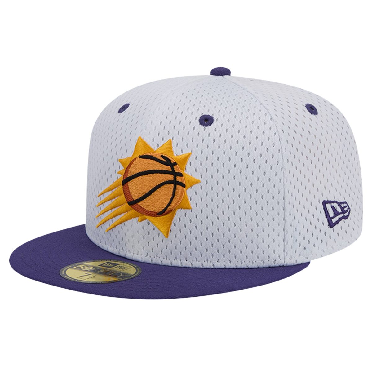 Phoenix Suns mens phoenix suns new era whitepurple throwback 2tone 59fifty fitted hat Collection | Official Suns Shop