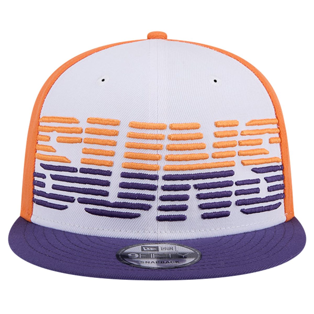 Phoenix Suns mens phoenix suns new era whitepurple throwback gradient tech font 9fifty snapback hat Collection | Official Suns Shop