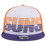 Phoenix Suns mens phoenix suns new era whitepurple throwback gradient tech font 9fifty snapback hat Collection | Official Suns Shop
