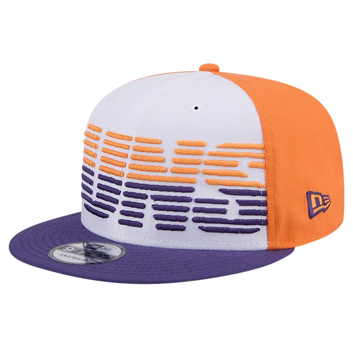 Phoenix Suns mens phoenix suns new era whitepurple throwback gradient tech font 9fifty snapback hat Collection | Official Suns Shop