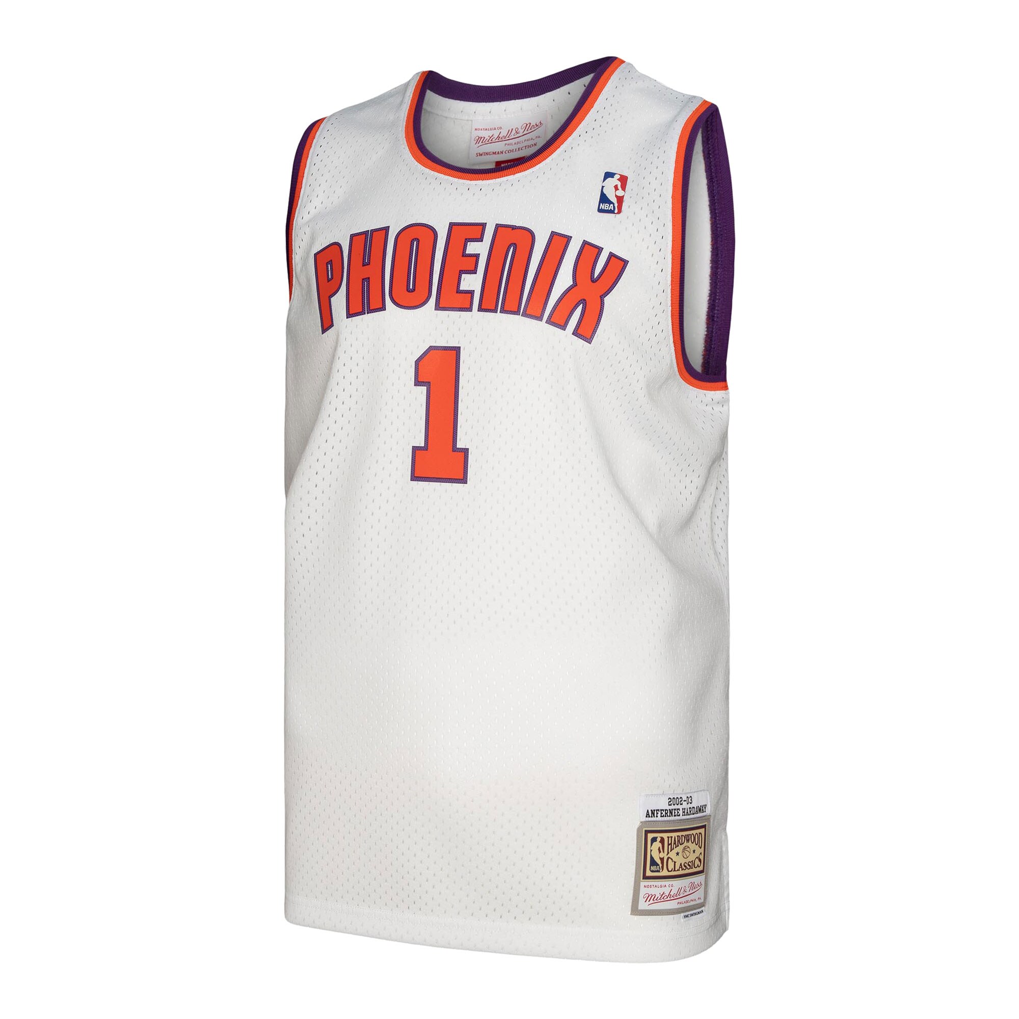 Phoenix Suns mens phoenix suns penny hardaway mitchell  ness white 200203 hardwood classics swingman jersey Collection | Official Suns Shop