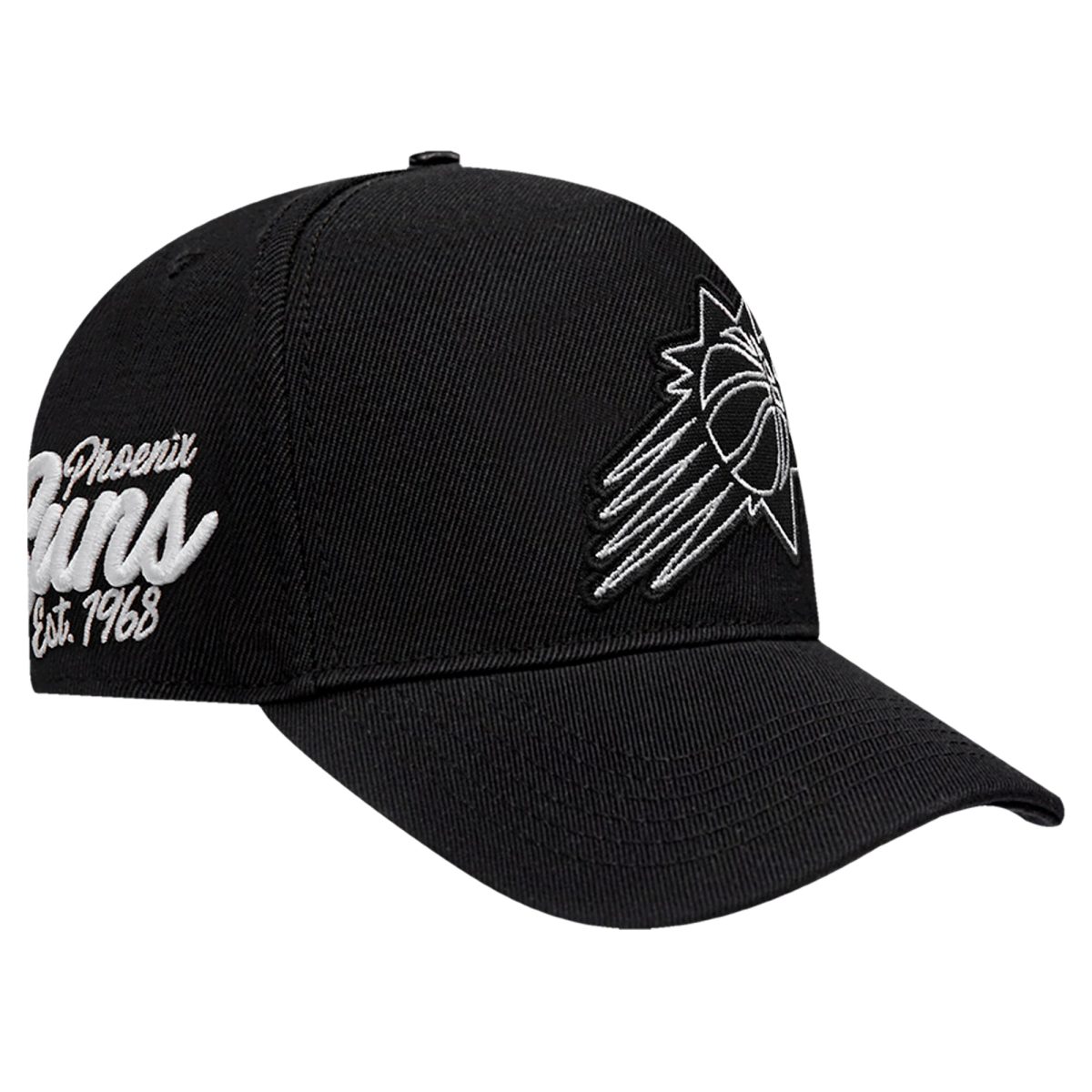 Phoenix Suns mens phoenix suns pro standard black paint the city pinch front snapback hat Collection | Official Suns Shop