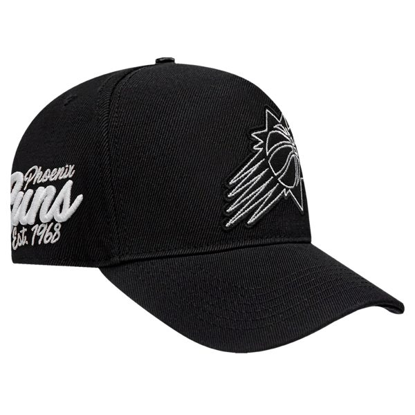 Phoenix Suns mens phoenix suns pro standard black paint the city pinch front snapback hat Collection | Official Suns Shop