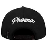Phoenix Suns mens phoenix suns pro standard black paint the city pinch front snapback hat Collection | Official Suns Shop