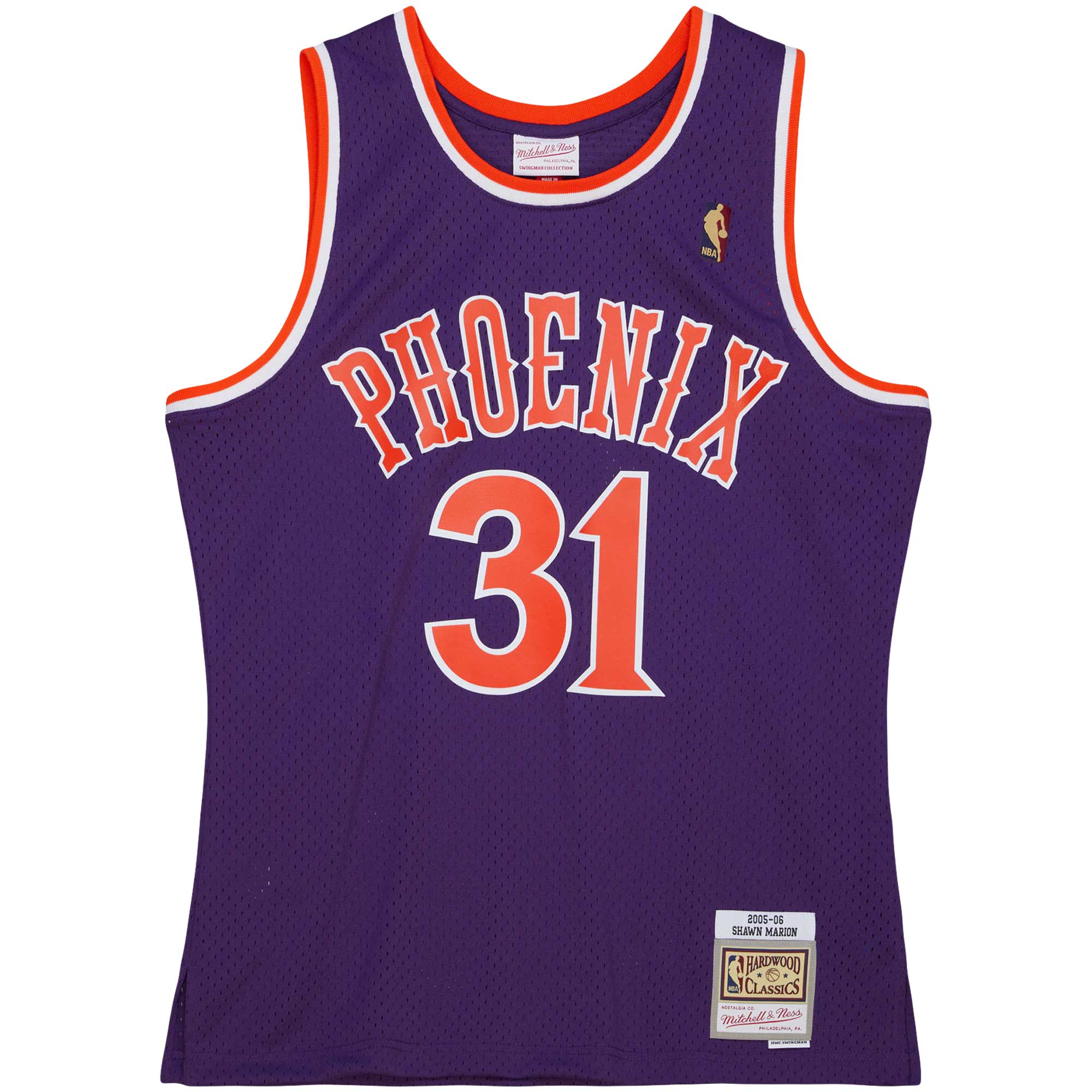 Phoenix Suns mens phoenix suns shawn marion mitchell  ness purple 200506 hardwood classics swingman jersey Collection | Official Suns Shop