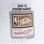 Phoenix Suns mens phoenix suns stephon marbury mitchell  ness white 200203 hardwood classics swingman jersey Collection | Official Suns Shop