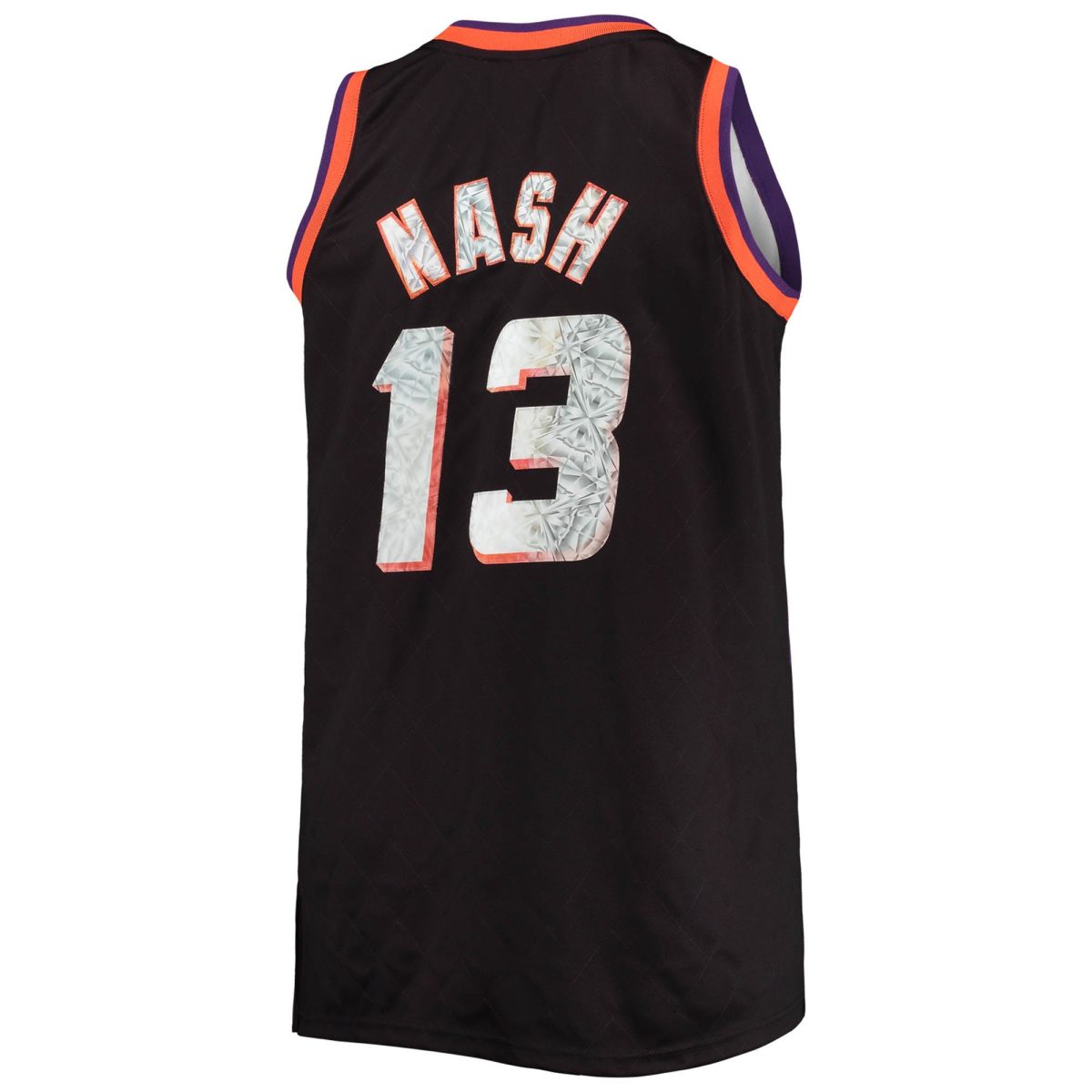 Phoenix Suns mens phoenix suns steve nash mitchell  ness black big  tall 199697 nba 75th anniversary diamond swingman jersey Collection | Official Suns Shop