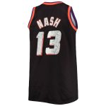 Phoenix Suns mens phoenix suns steve nash mitchell  ness black big  tall 199697 nba 75th anniversary diamond swingman jersey Collection | Official Suns Shop