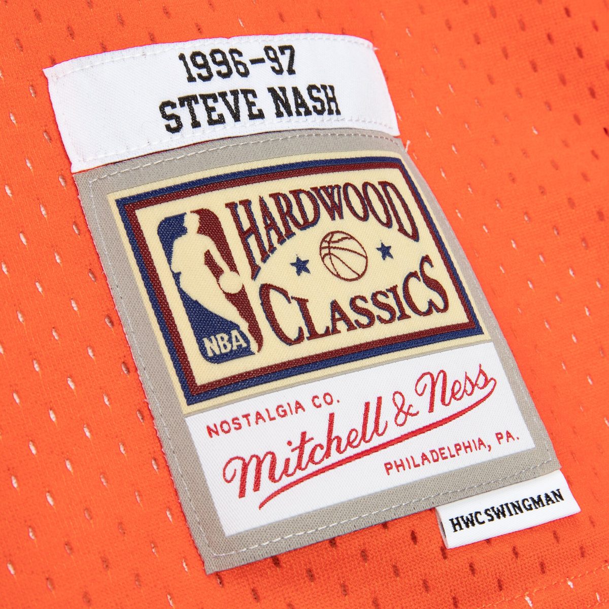 Phoenix Suns mens phoenix suns steve nash mitchell  ness orange 1996-97 hardwood classics reload 2.0 swingman jersey Collection | Official Suns Shop