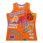 Phoenix Suns mens phoenix suns steve nash mitchell  ness orange 199697 swingman sidewalk sketch jersey Collection | Official Suns Shop