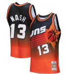 Phoenix Suns mens phoenix suns steve nash mitchell  ness orangeblack 199697 hardwood classics fadeaway swingman player jersey Collection | Official Suns Shop