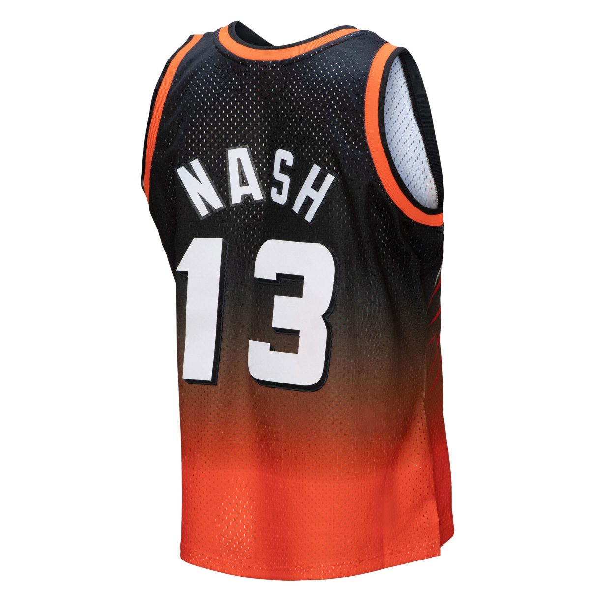 Phoenix Suns mens phoenix suns steve nash mitchell  ness orangeblack 199697 hardwood classics fadeaway swingman player jersey Collection | Official Suns Shop