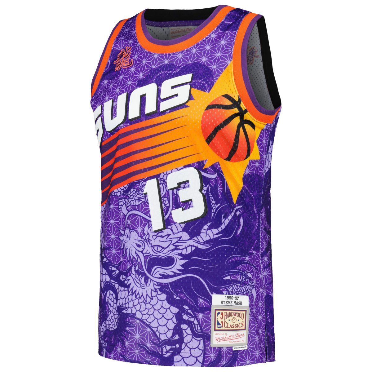 Phoenix Suns mens phoenix suns steve nash mitchell  ness purple 199697 hardwood classics asian heritage 6.0 swingman throwback player jersey Collection | Official Suns Shop