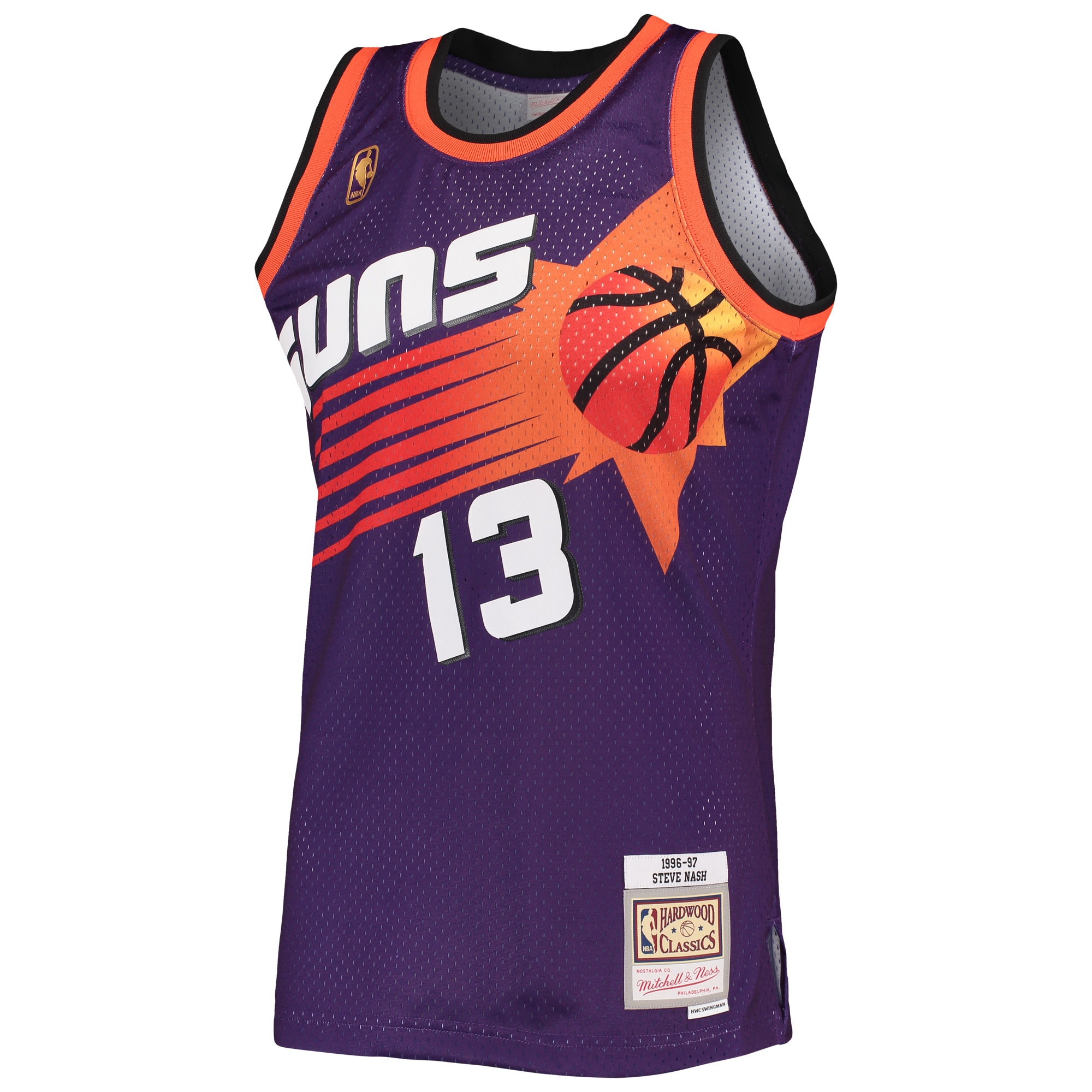 Phoenix Suns mens phoenix suns steve nash mitchell  ness purple 199697 hardwood classics swingman jersey Collection | Official Suns Shop