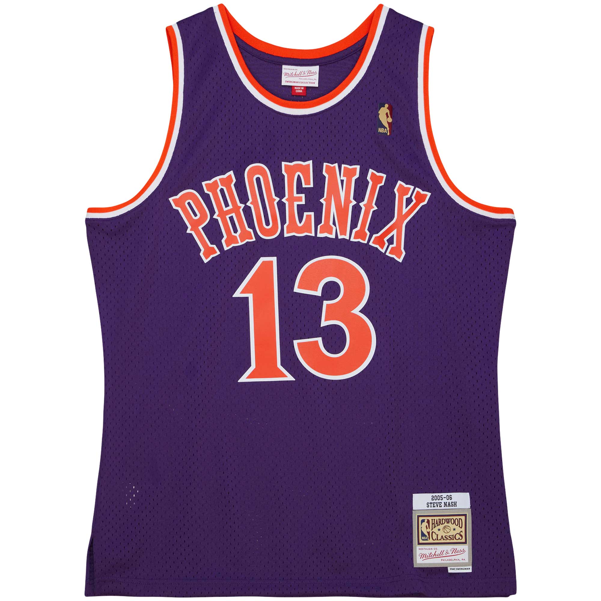 Phoenix Suns mens phoenix suns steve nash mitchell  ness purple 200506 hardwood classics swingman jersey Collection | Official Suns Shop