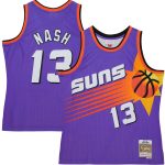 Phoenix Suns mens phoenix suns steve nash mitchell  ness purple hardwood classics 199697 tropical swingman jersey Collection | Official Suns Shop