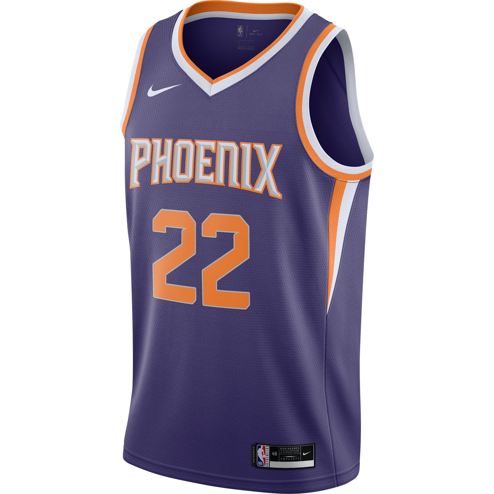 Phoenix Suns phoenix suns deandre ayton nike purple 202021 swingman player jersey – icon edition Collection | Official Suns Shop