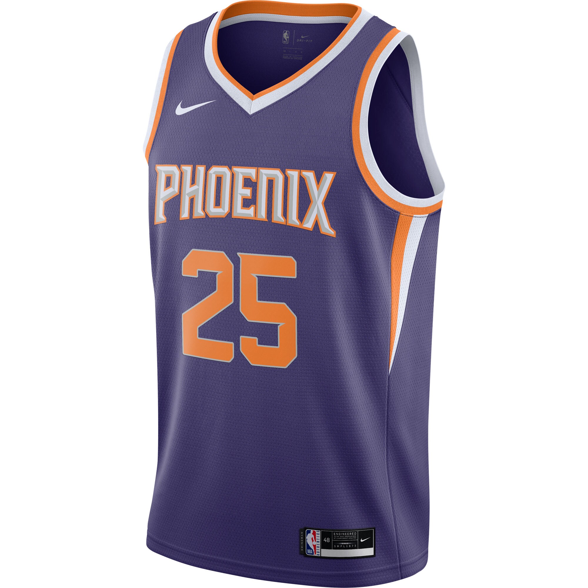 Phoenix Suns phoenix suns mikal bridges nike purple 202021 swingman player jersey – icon edition Collection | Official Suns Shop
