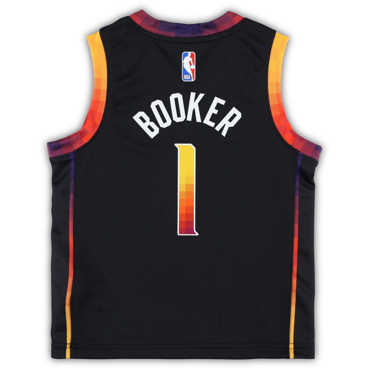 Phoenix Suns preschool phoenix suns devin booker jordan brand black 202223 swingman jersey – statement edition Collection | Official Suns Shop