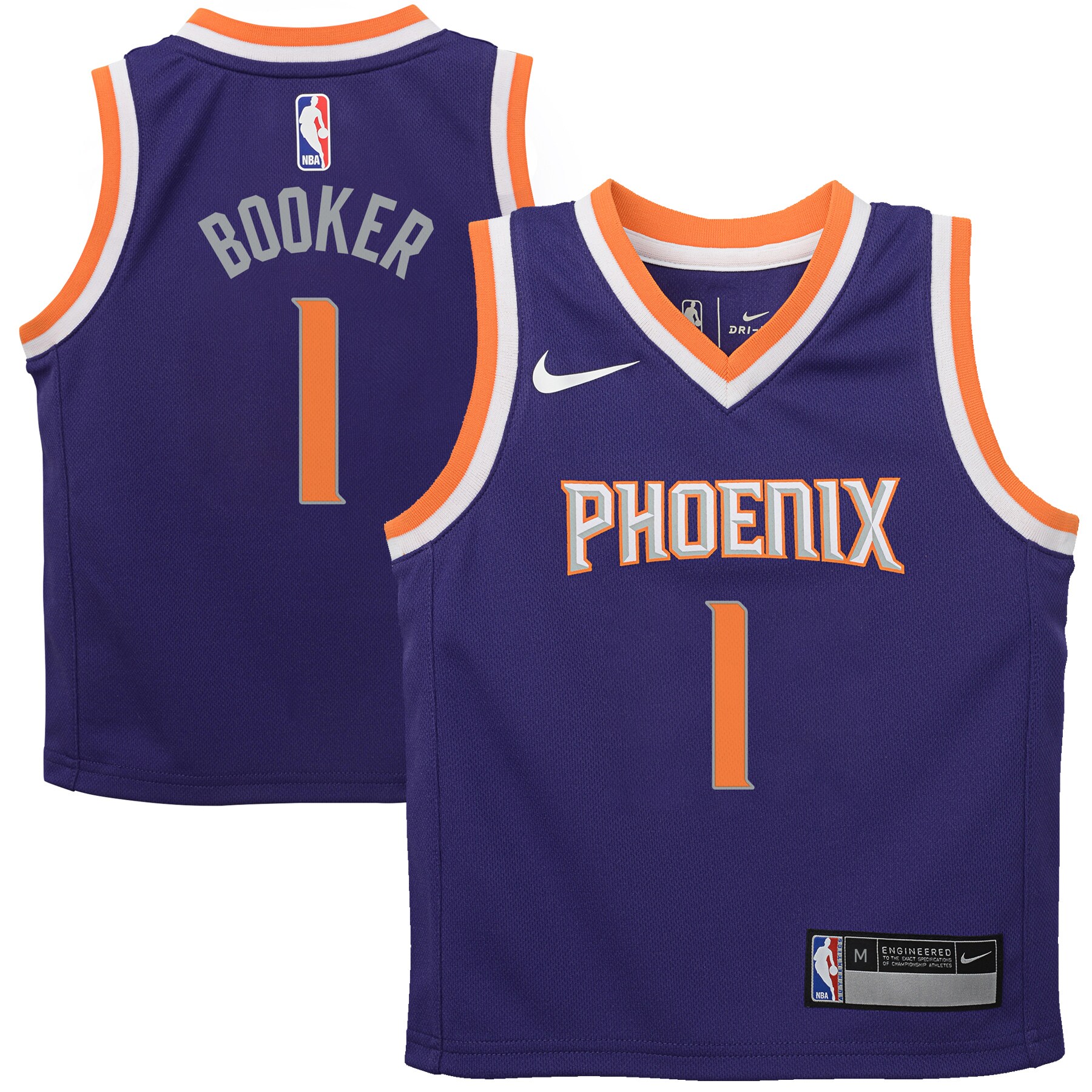 Phoenix Suns preschool phoenix suns devin booker nike purple replica jersey – icon edition Collection | Official Suns Shop