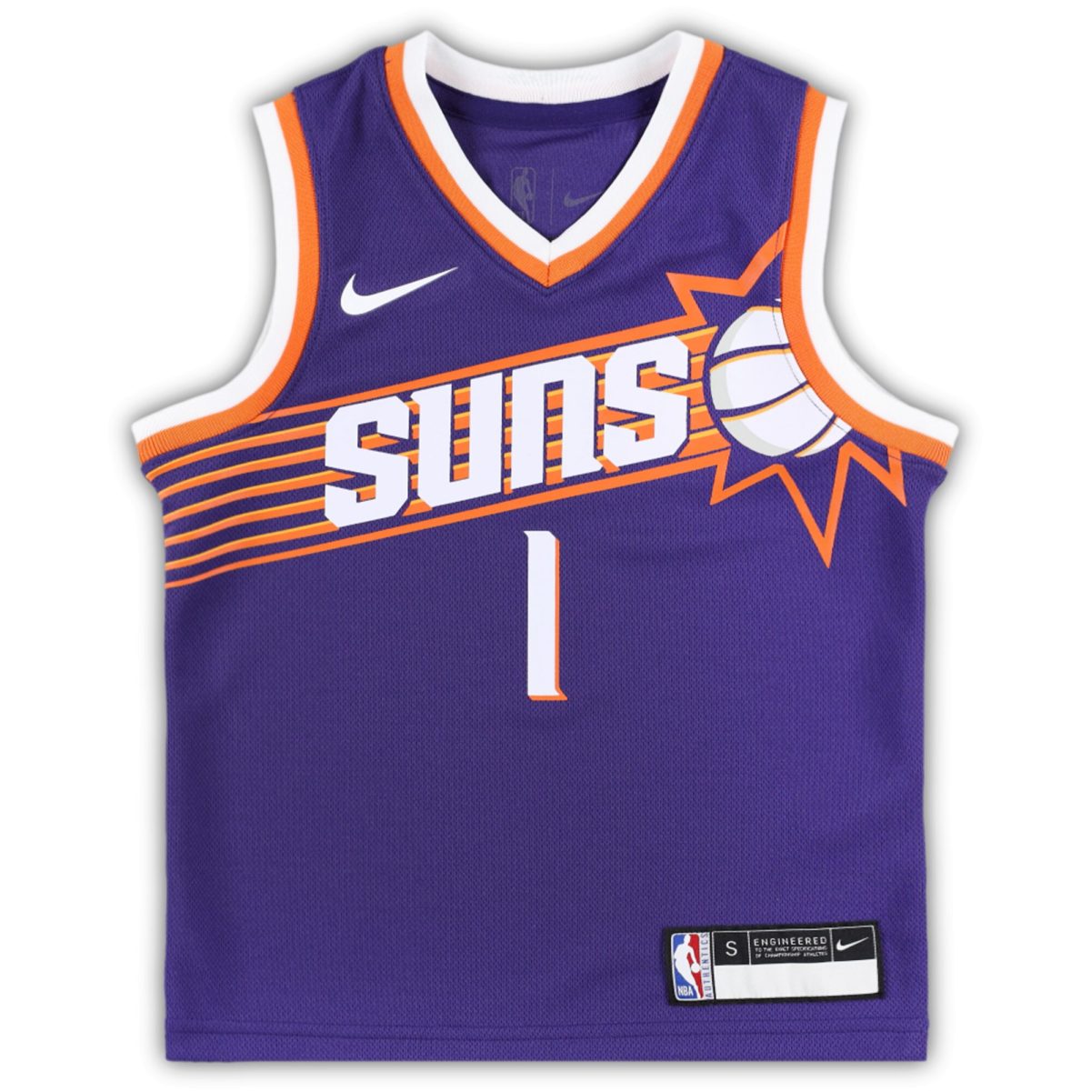 Phoenix Suns preschool phoenix suns devin booker nike purple swingman player jersey – icon edition Collection | Official Suns Shop