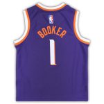 Phoenix Suns preschool phoenix suns devin booker nike purple swingman player jersey – icon edition Collection | Official Suns Shop