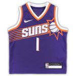 Phoenix Suns toddler phoenix suns devin booker nike purple swingman player jersey – icon edition Collection | Official Suns Shop