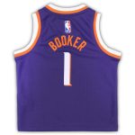 Phoenix Suns toddler phoenix suns devin booker nike purple swingman player jersey – icon edition Collection | Official Suns Shop