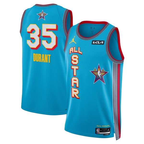 Phoenix Suns unisex kevin durant jordan brand light blue 2025 nba all-star game swingman player jersey Collection | Official Suns Shop