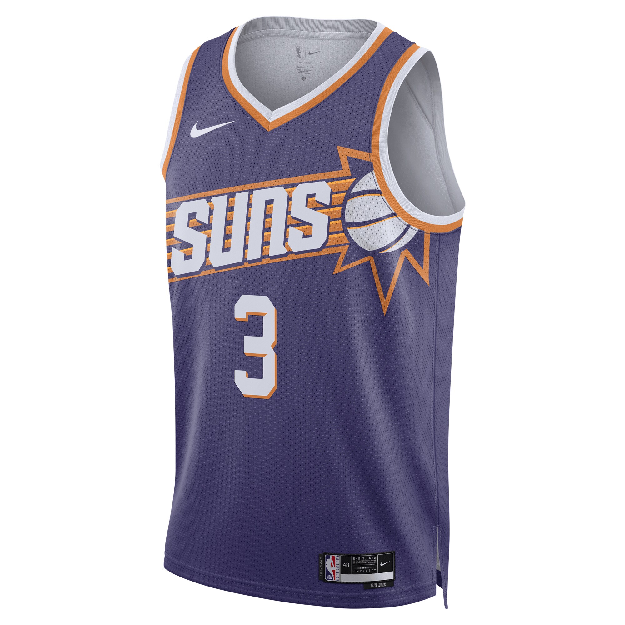 Phoenix Suns unisex phoenix suns bradley beal nike purple swingman jersey – icon edition Collection | Official Suns Shop