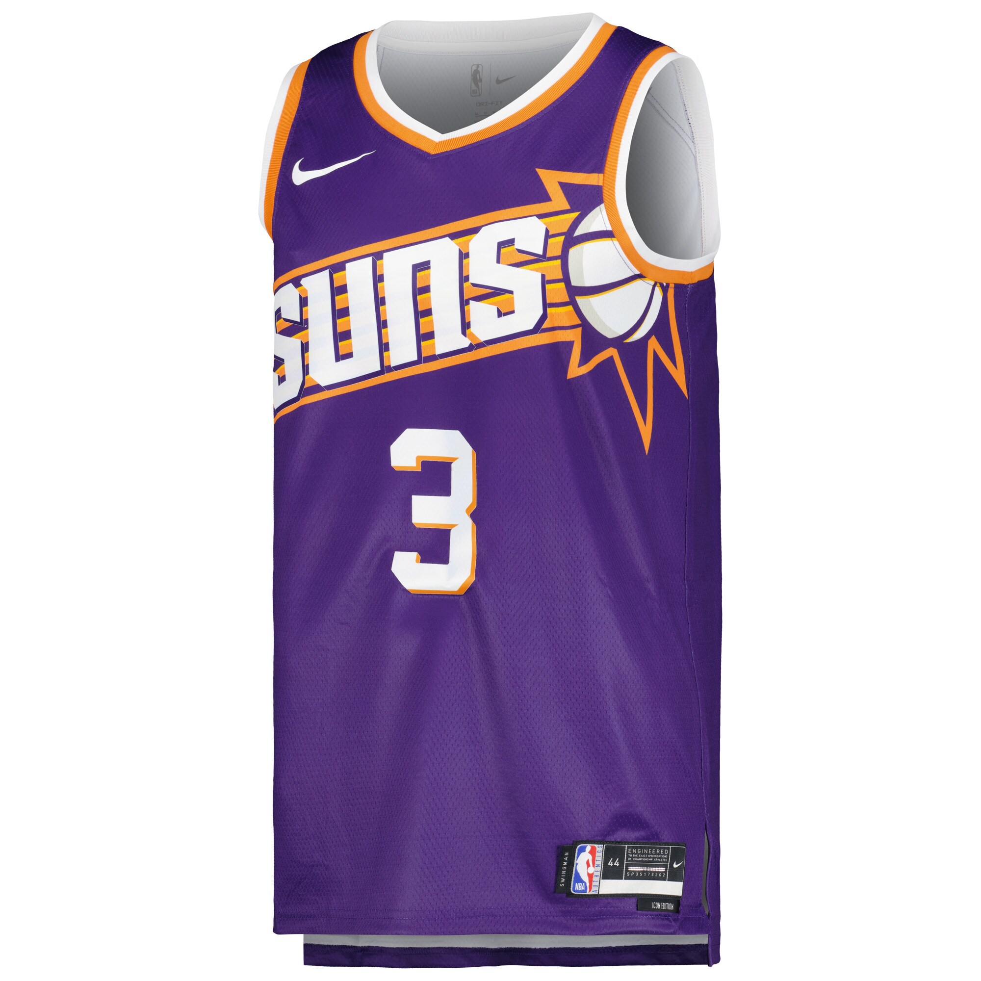 Phoenix Suns unisex phoenix suns chris paul nike purple swingman jersey – icon edition 5270440 Collection | Official Suns Shop