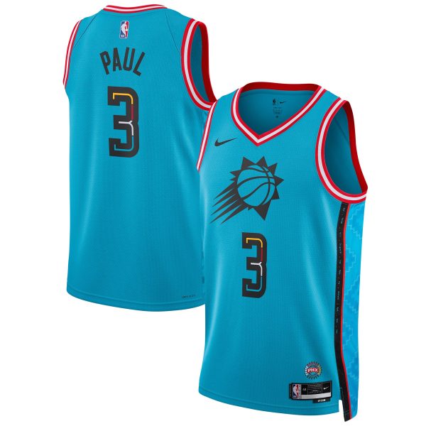 Phoenix Suns unisex phoenix suns chris paul nike turquoise 202223 swingman jersey – city edition Collection | Official Suns Shop