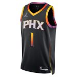 Phoenix Suns unisex phoenix suns devin booker jordan brand black swingman jersey – statement edition Collection | Official Suns Shop