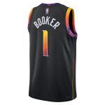 Phoenix Suns unisex phoenix suns devin booker jordan brand black swingman jersey – statement edition Collection | Official Suns Shop