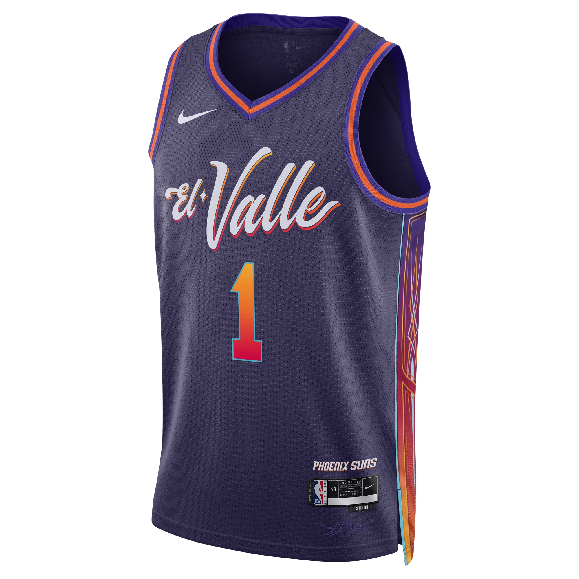 Phoenix Suns unisex phoenix suns devin booker nike purple 202324 swingman jersey – city edition Collection | Official Suns Shop