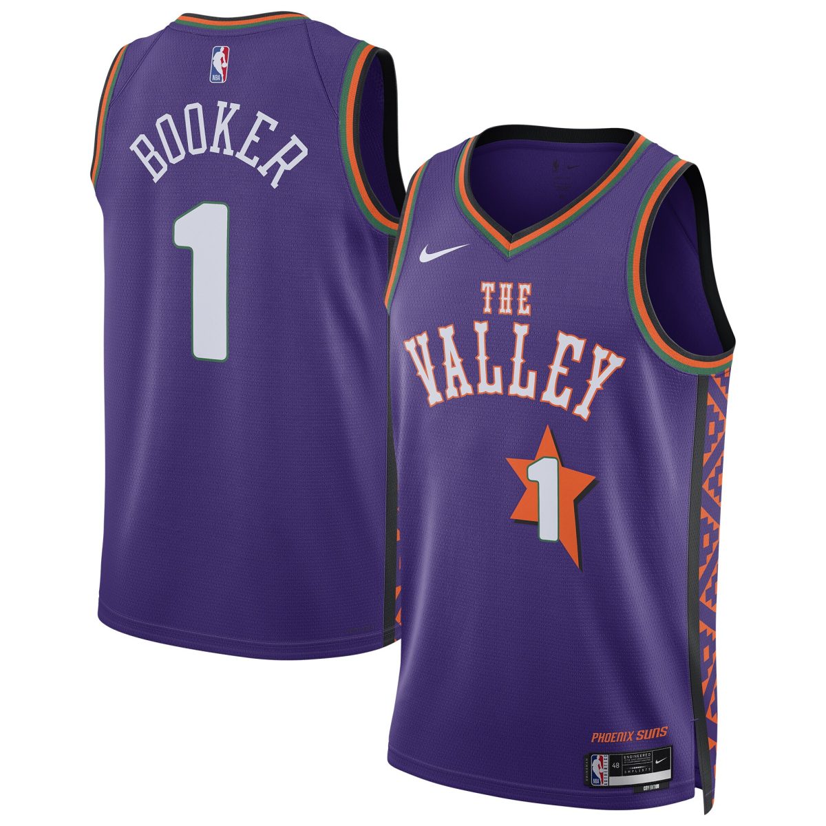 Phoenix Suns unisex phoenix suns devin booker nike purple 202425 swingman player jersey – city edition Collection | Official Suns Shop