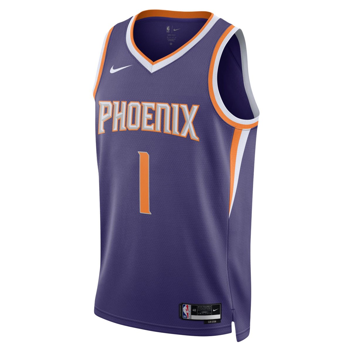 Phoenix Suns unisex phoenix suns devin booker nike purple swingman jersey – icon edition Collection | Official Suns Shop