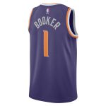 Phoenix Suns unisex phoenix suns devin booker nike purple swingman jersey – icon edition Collection | Official Suns Shop
