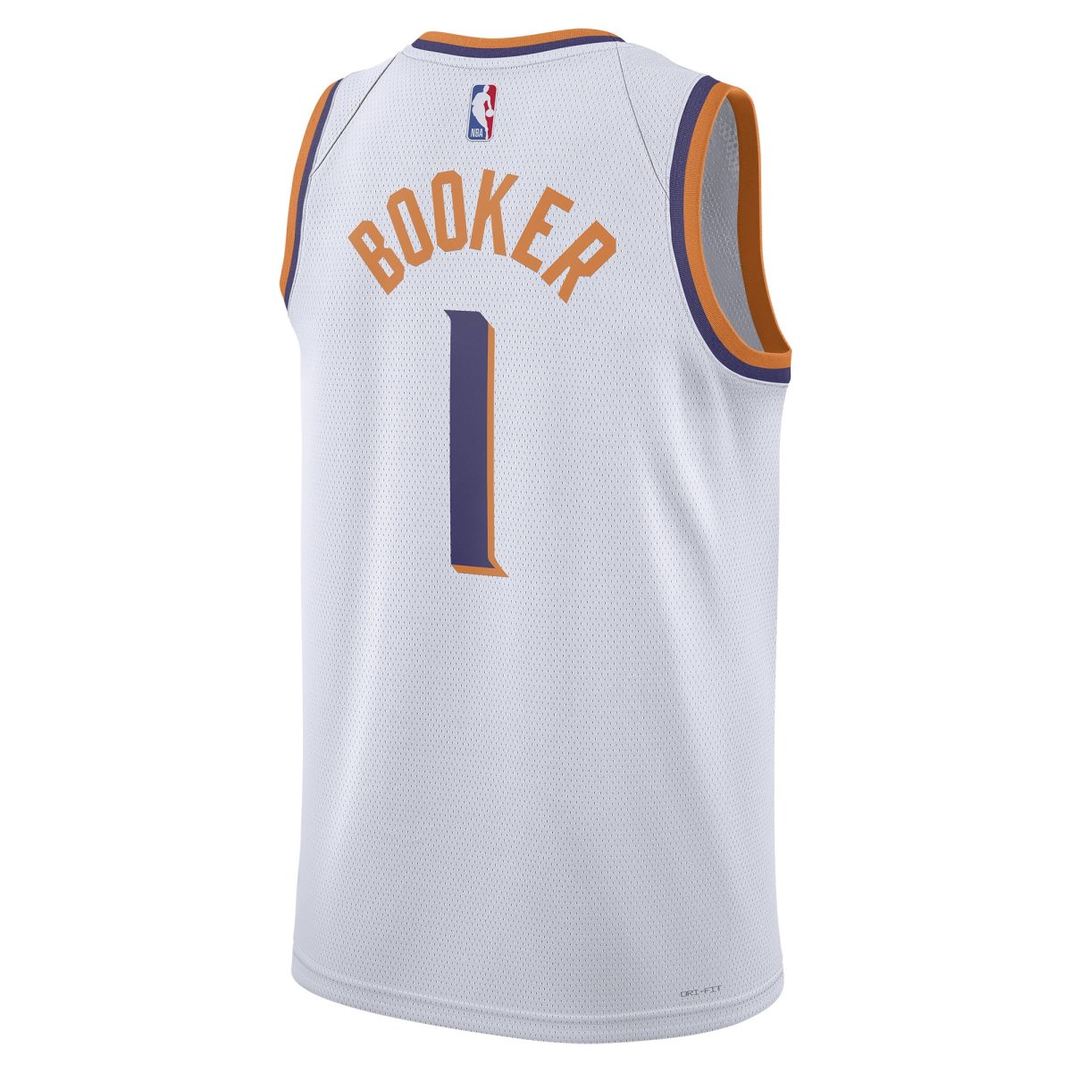 Phoenix Suns unisex phoenix suns devin booker nike white swingman jersey – association edition Collection | Official Suns Shop