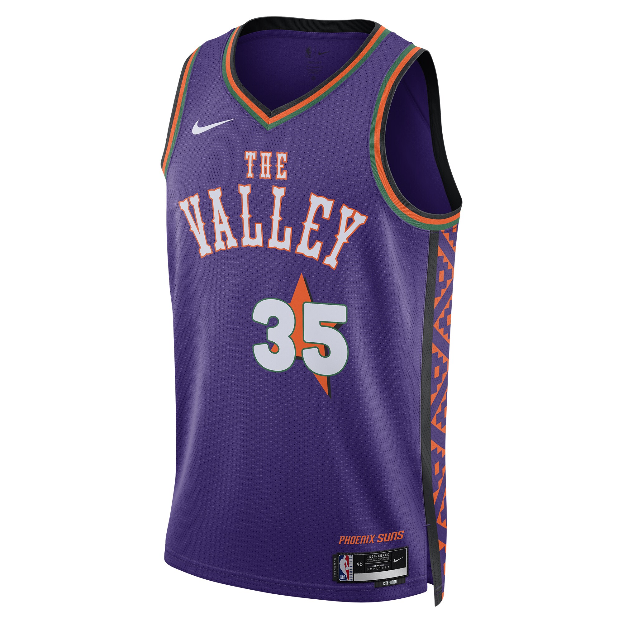 Phoenix Suns unisex phoenix suns kevin durant nike purple 202425 swingman player jersey – city edition Collection | Official Suns Shop