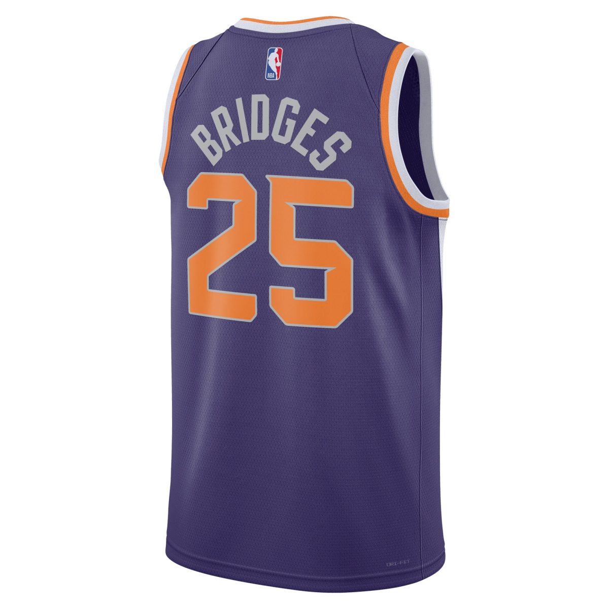 Phoenix Suns unisex phoenix suns mikal bridges nike purple swingman jersey – icon edition Collection | Official Suns Shop